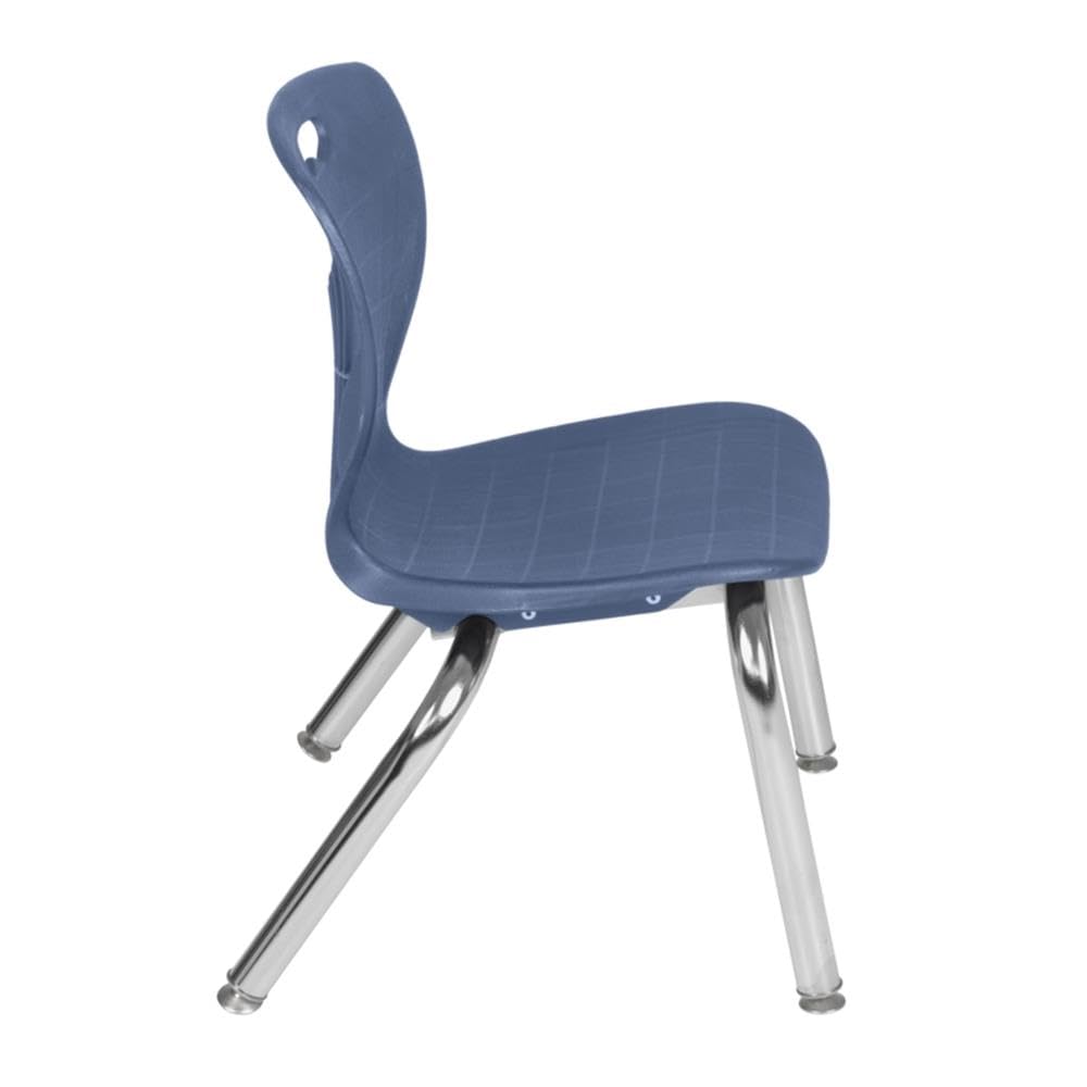 Square Mobile Table & 4 Stack Chairs A544