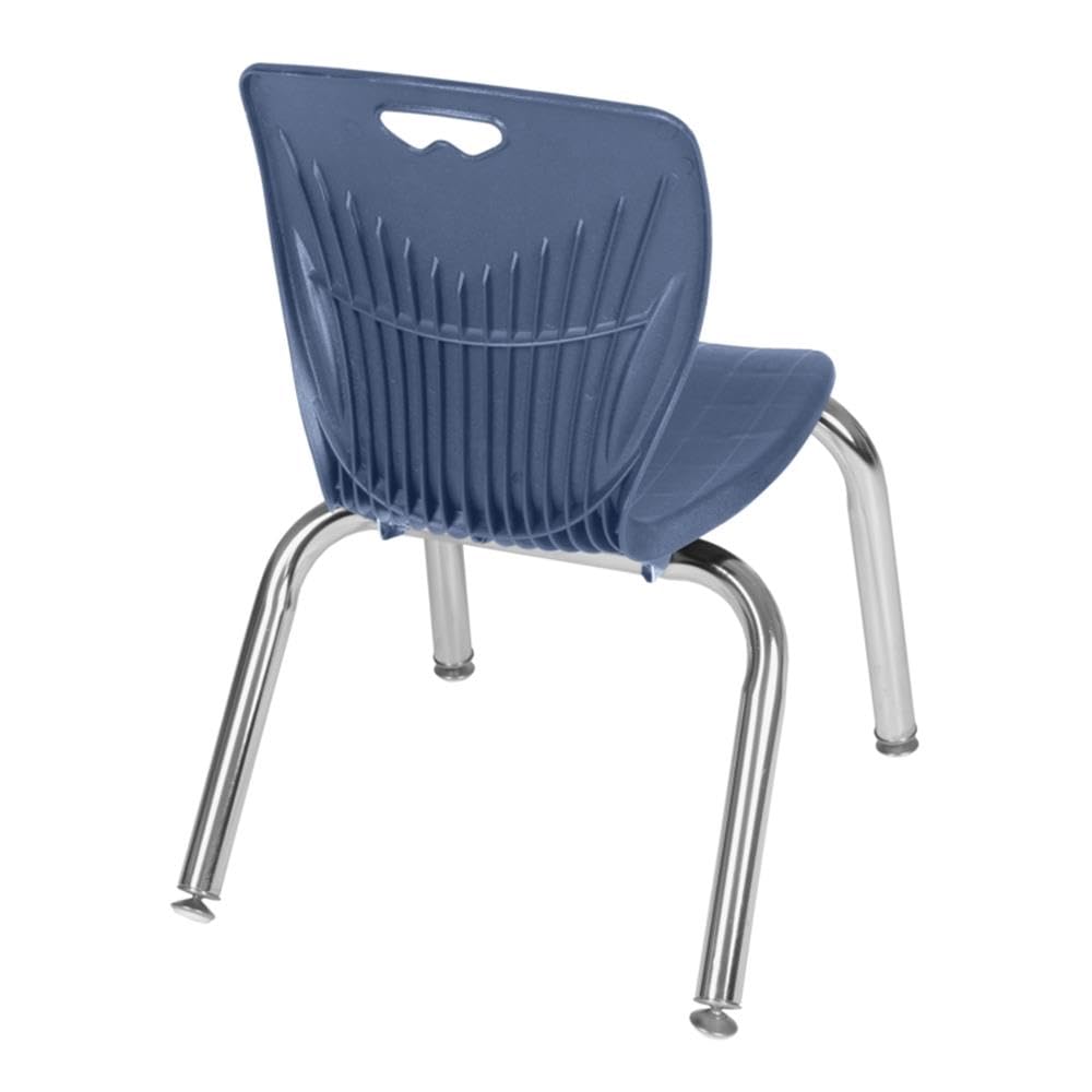 Square Mobile Table & 4 Stack Chairs A544