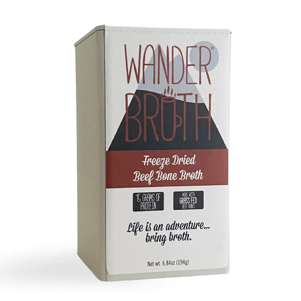 Freeze-Dried Grass-Fed Beef Bone Broth, 12 Serving Q216