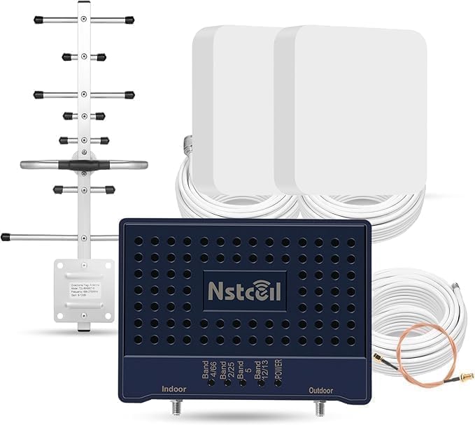 Cell Booster for Home Up to 7000Sq. Ft 5G 4G LTE Blue S94952