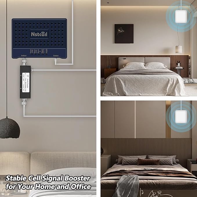 Cell Booster for Home Up to 7000Sq. Ft 5G 4G LTE Blue S94952