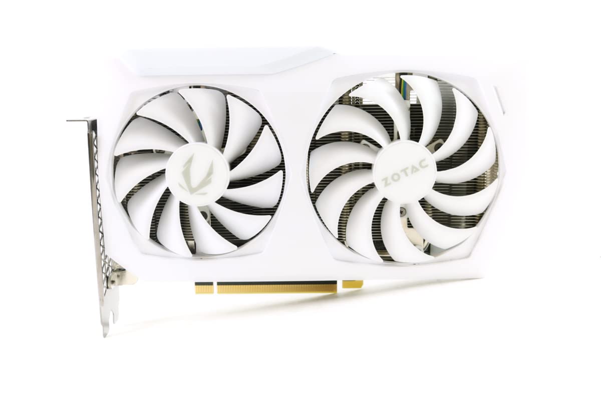 White 8GB GDDR6 256-bit PCIE 4.0 Gaming Graphics Card K788
