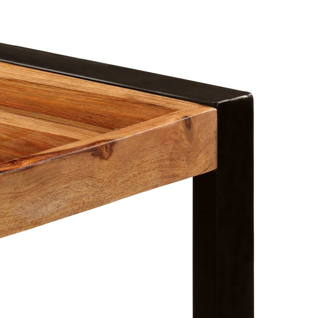 Square 70.9"x35.4"x29.5" Solid Sheesham Wood Dining Table P9393
