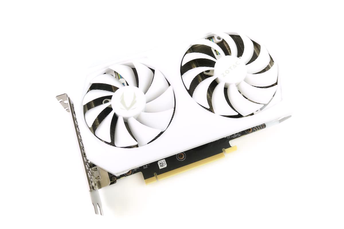 White 8GB GDDR6 256-bit PCIE 4.0 Gaming Graphics Card K788