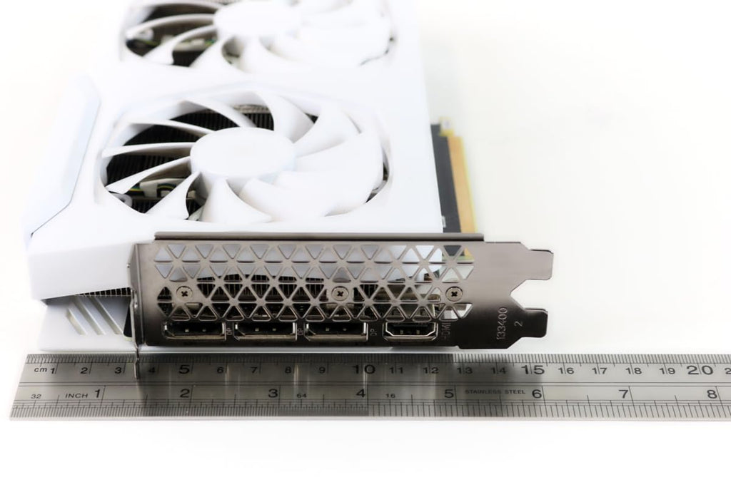 White 8GB GDDR6 256-bit PCIE 4.0 Gaming Graphics Card K788