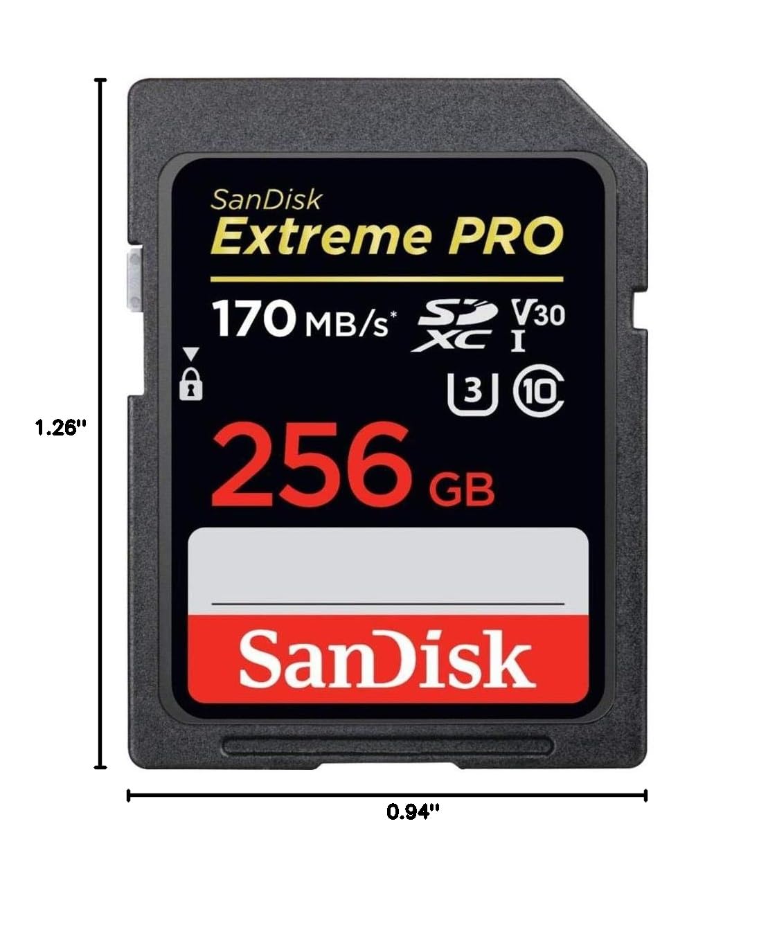 256GB SDXC UHS-I SD Card I13502
