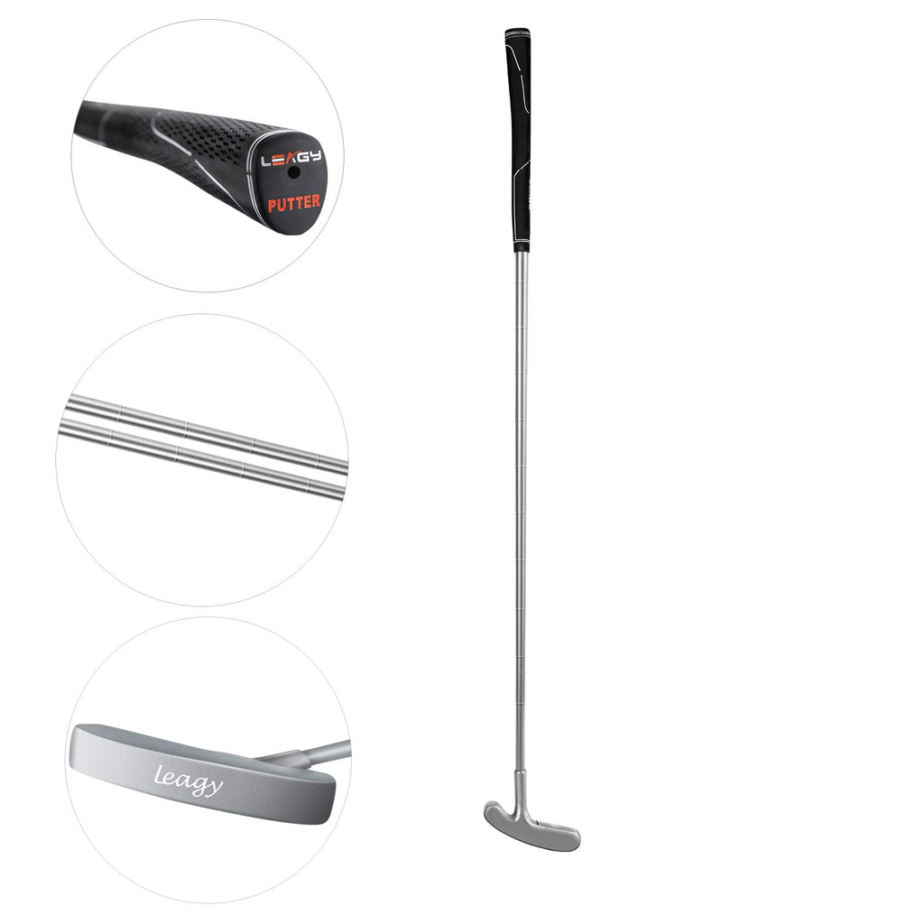Golf Putter 35" Two-Way Head Rubber Grip G94884