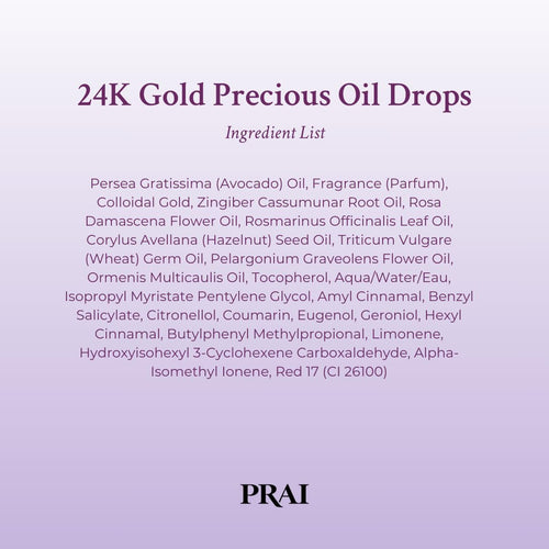 24K Gold Oil Drops 1 Oz F219