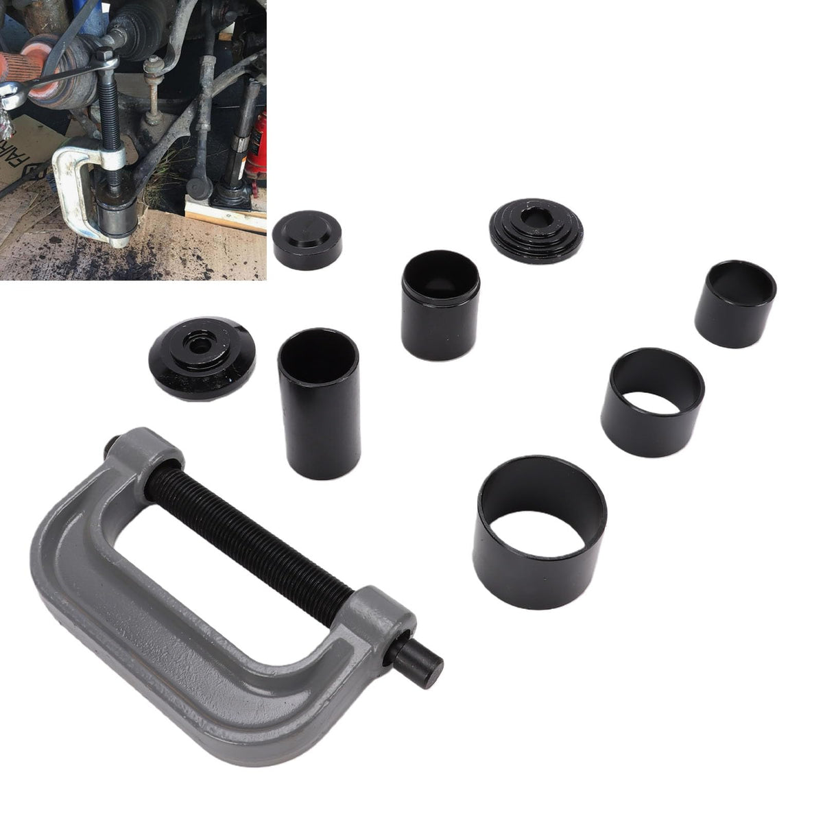 Heavy Duty Ball Joint and U Joint Removal Tool Set with Storage Case C857610
