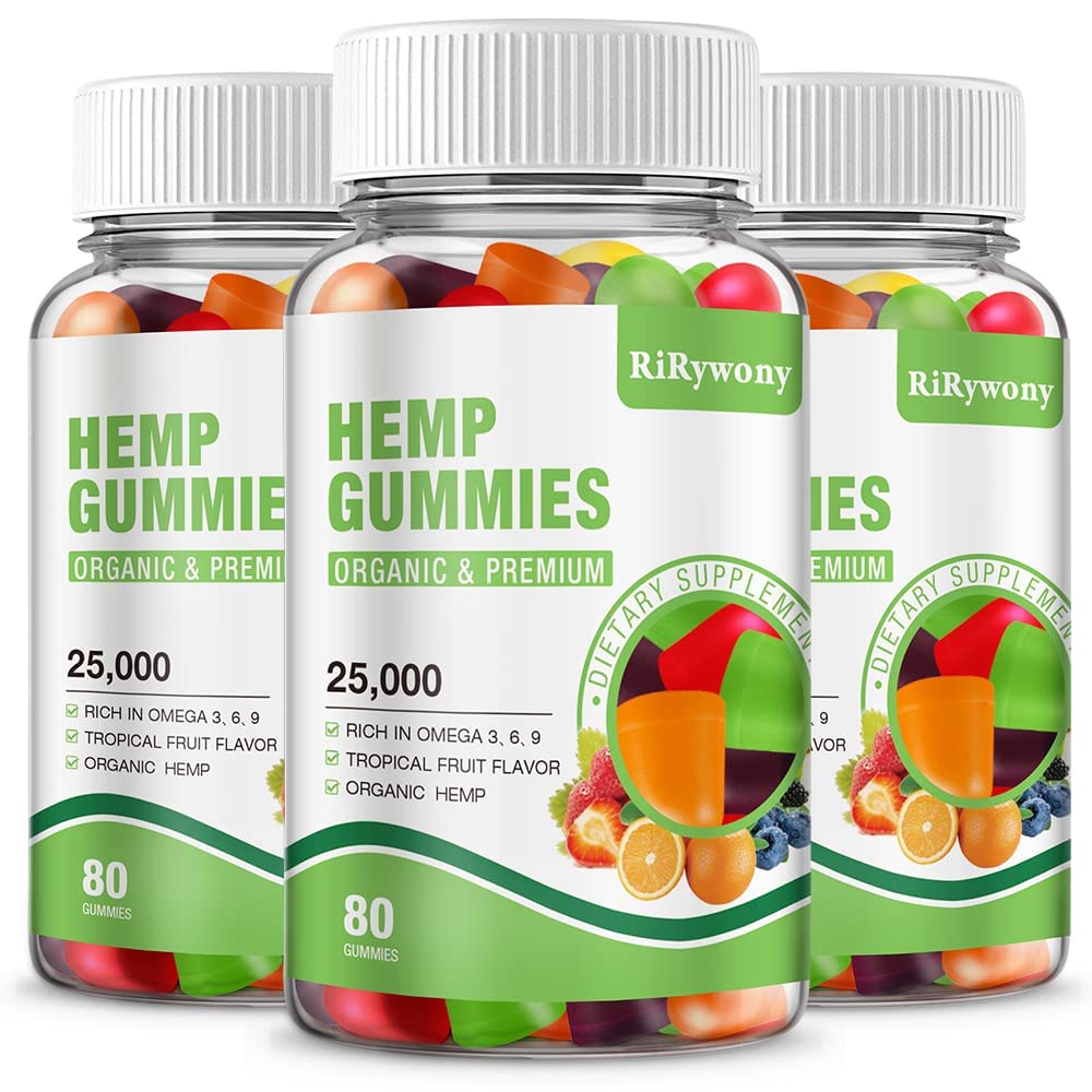 Hemp Gummies 3 Packs 240 Counts P9187
