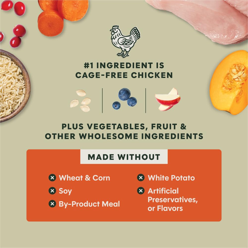 Chicken & Brown Rice Dry + Freeze Dried 3.5 lb R14089