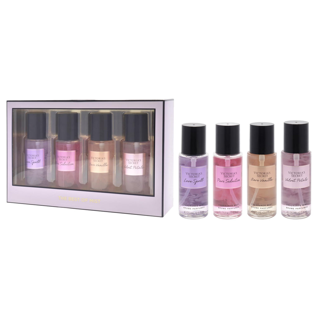 4 Pc Fragrance Mist Set V879
