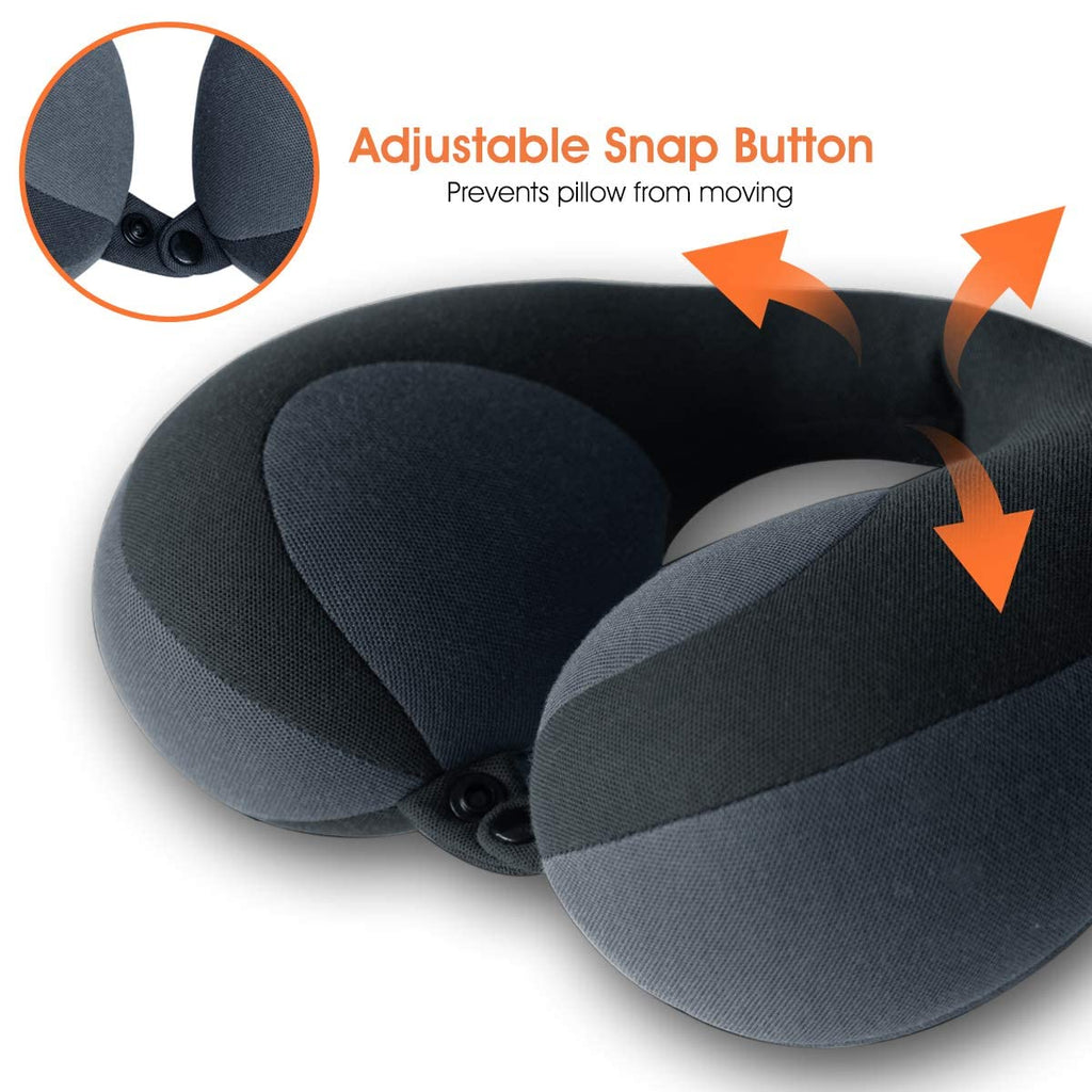 Kids Travel Neck Pillow Black P565