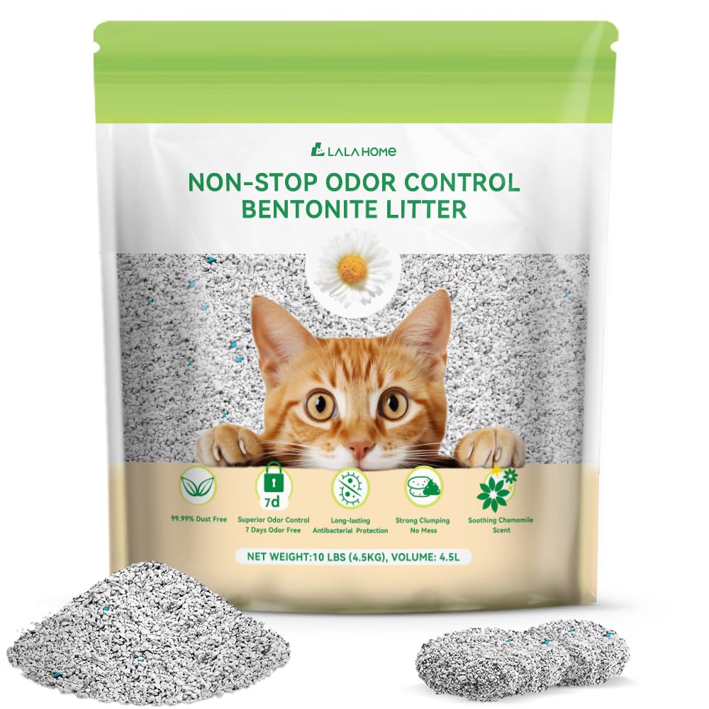 Sodium Bentonite Clumping Cat Litter 10 lb B791397