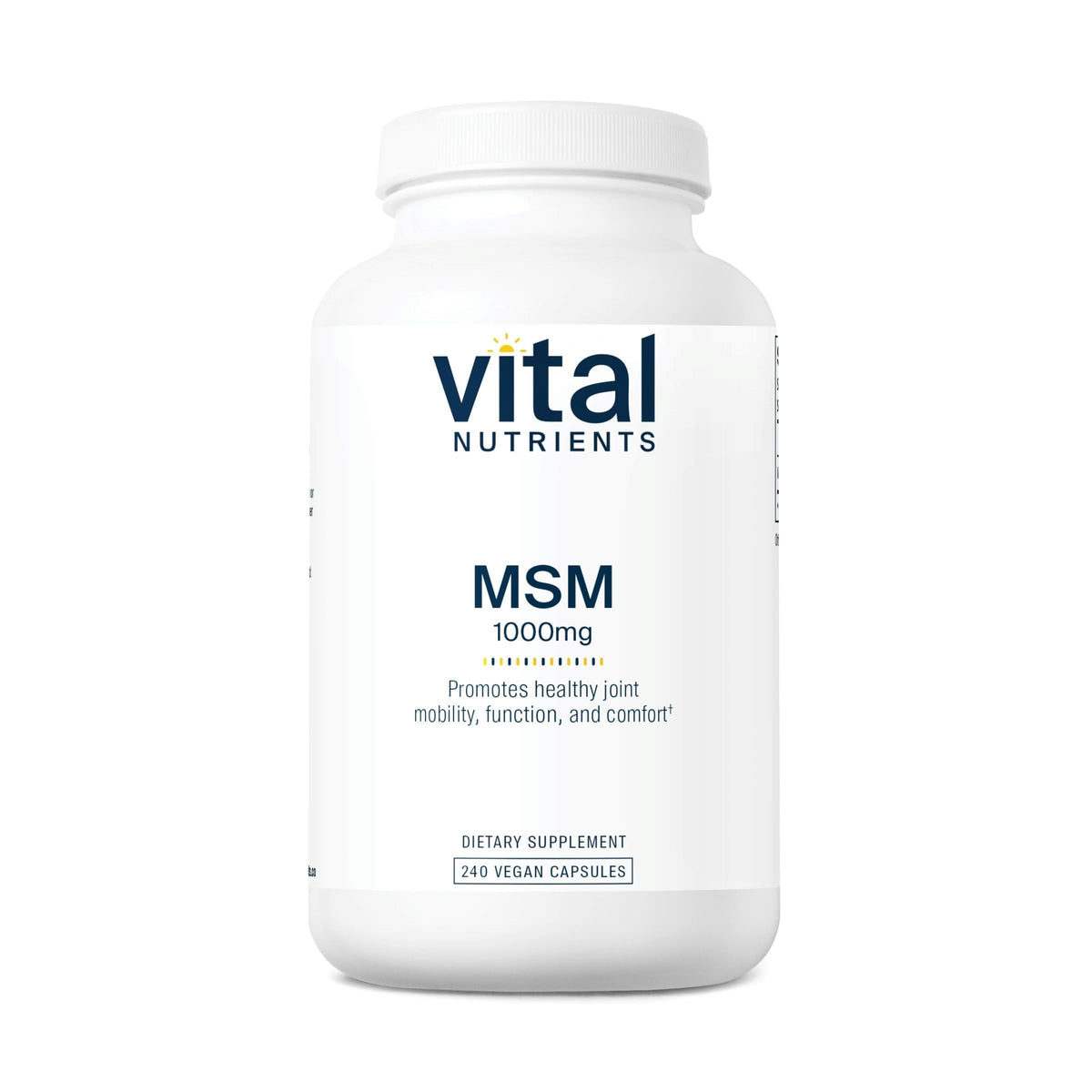 MSM 1,000mg 240 Capsules A166256