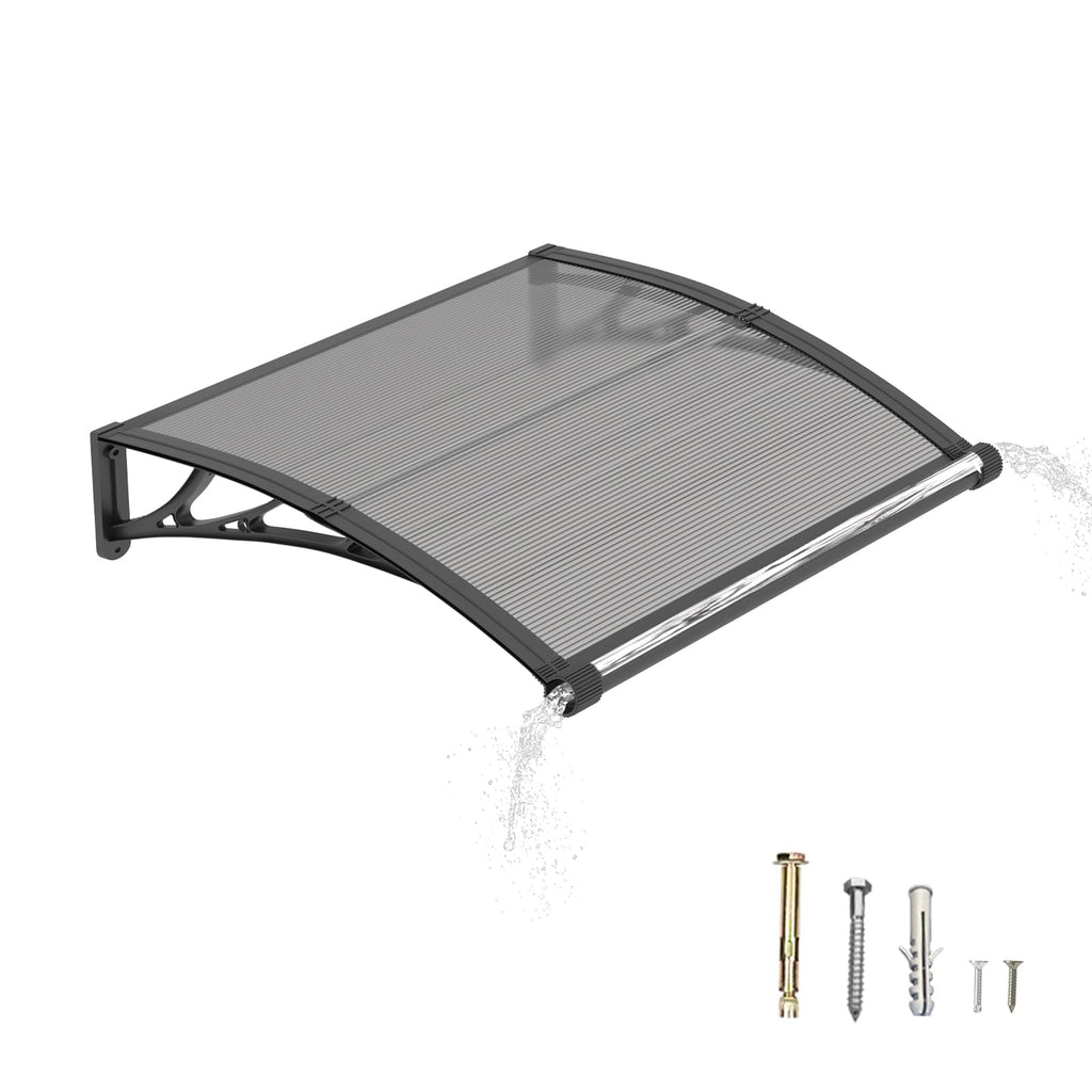 32" x 48" Window Door Awning Canopy with Drainage A470210