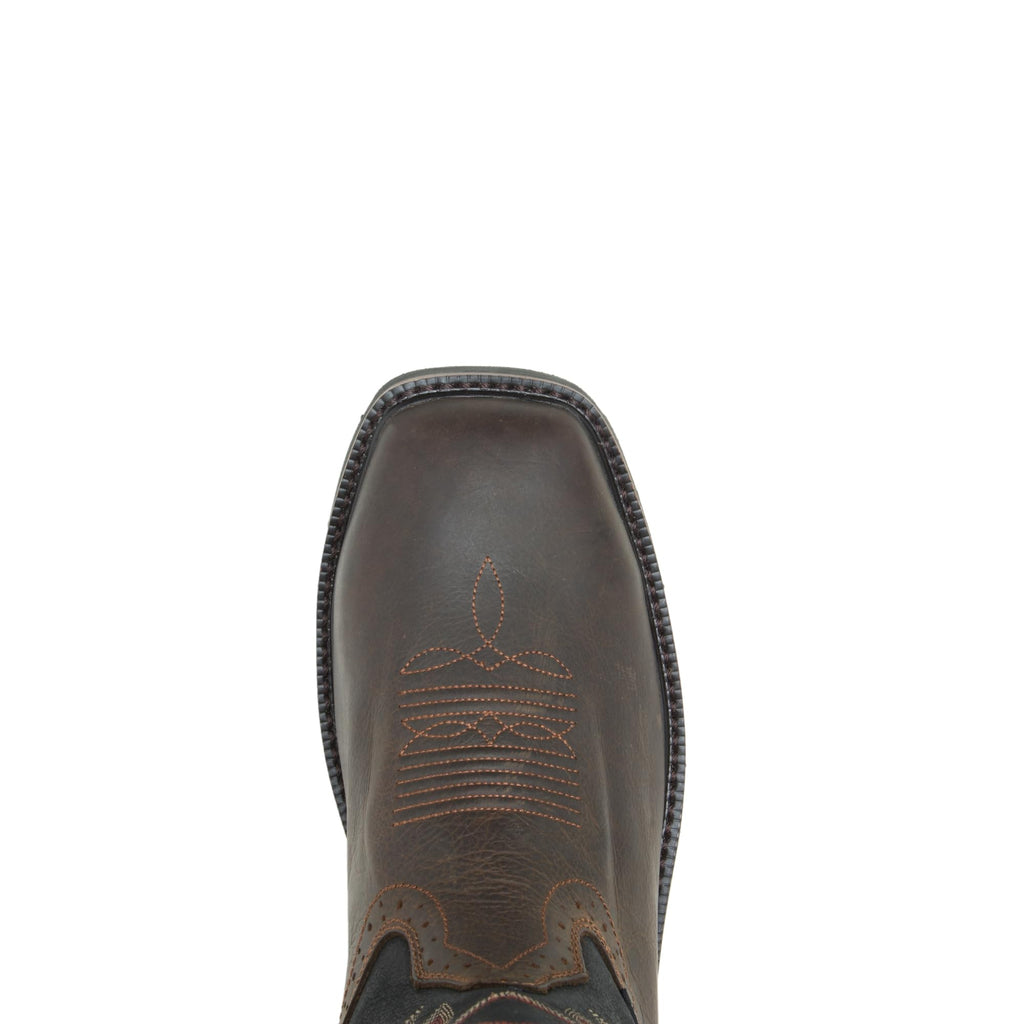 Waterproof Steel Toe Square Toe 10in Wellington Work Boot H2080