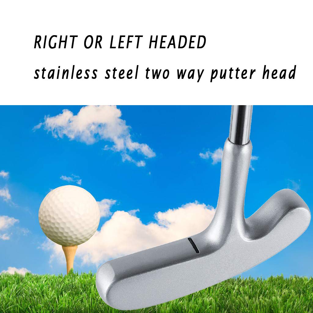 Golf Putter 35" Two-Way Head Rubber Grip G94884