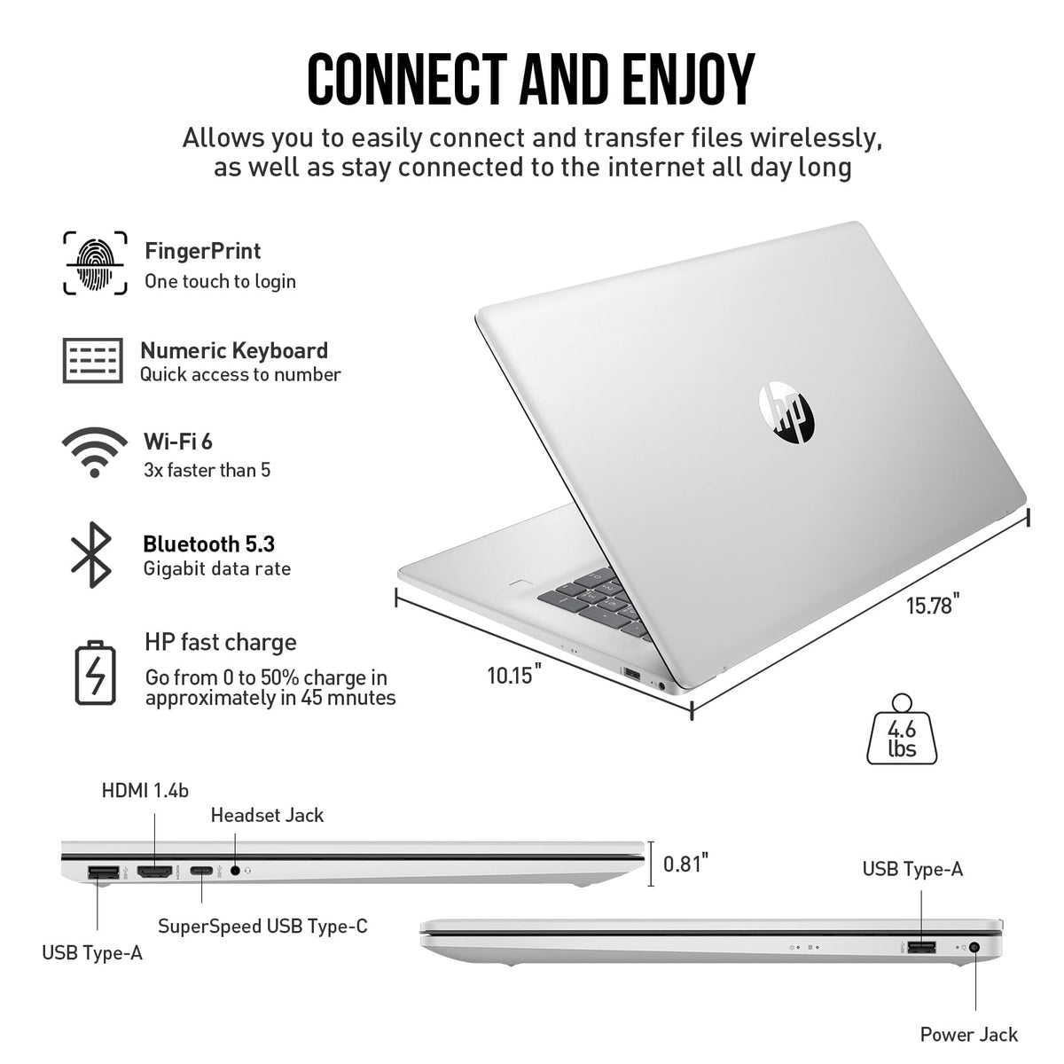 17.3 Inch Touchscreen Laptop Intel Core i7 16GB RAM 512GB SSD P580