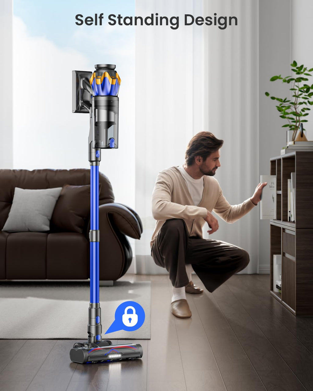 650W 55KPA Cordless Stick Vacuum Cleaner K288002