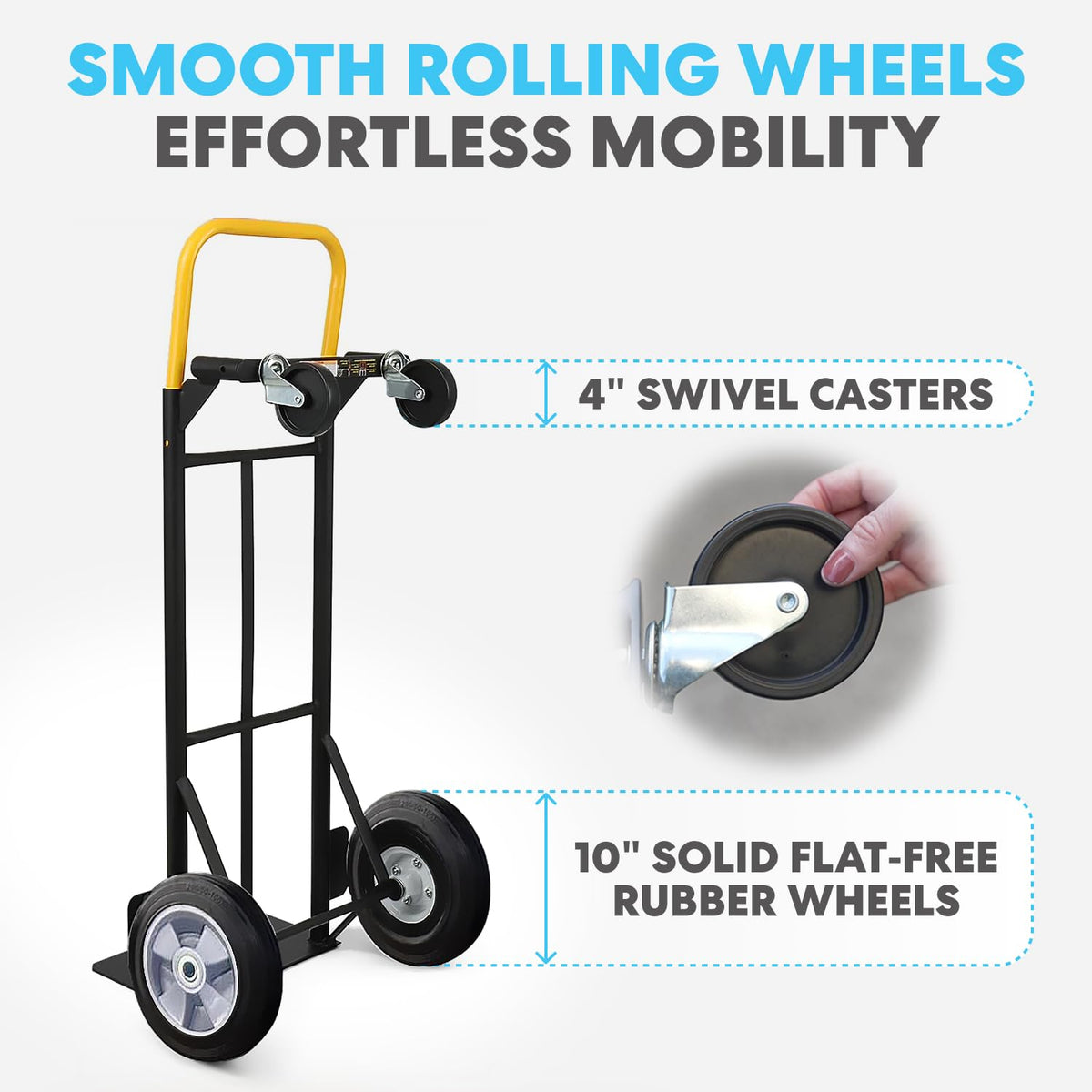 2 in 1 Convertible Hand Truck and Dolly U75017