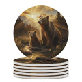 Black Bear Ceramic Coasters Set of 4 K5932