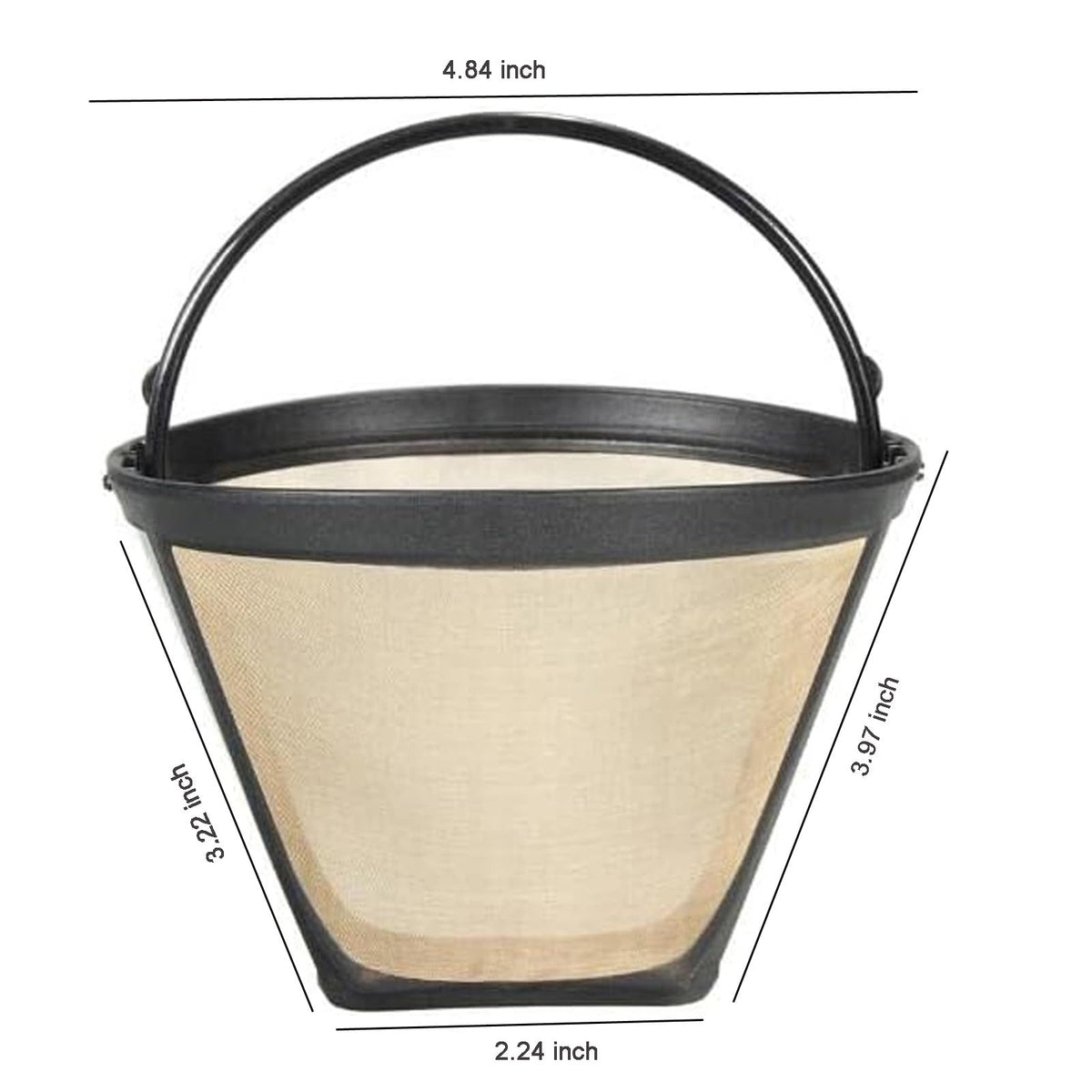 2 Pack Reusable Cone Coffee Filter S33349