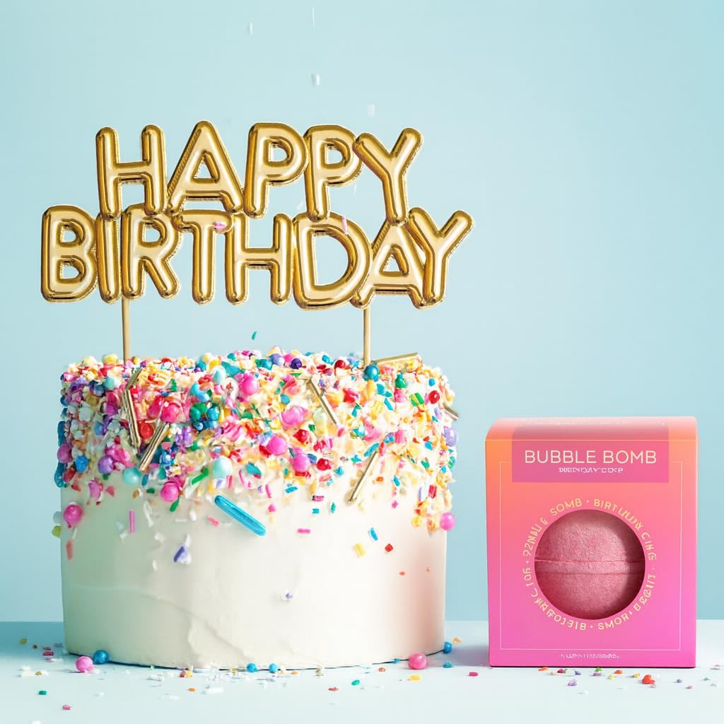 Birthday Cake Bath Bombs 1 Pack O821335