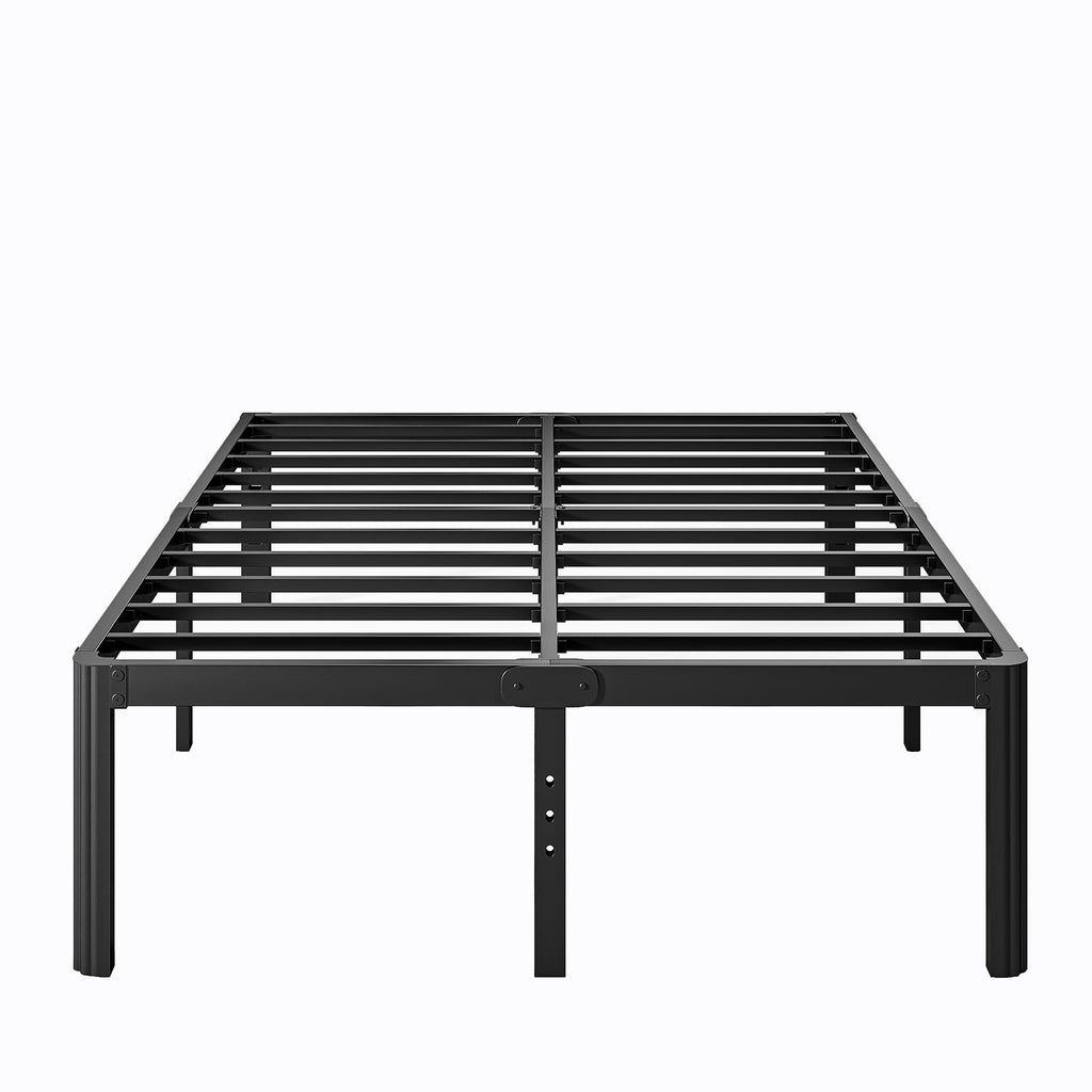 18 Inch Metal Bed Frame Queen Size Black N64518