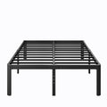18 Inch Metal Bed Frame Queen Size Black N64518