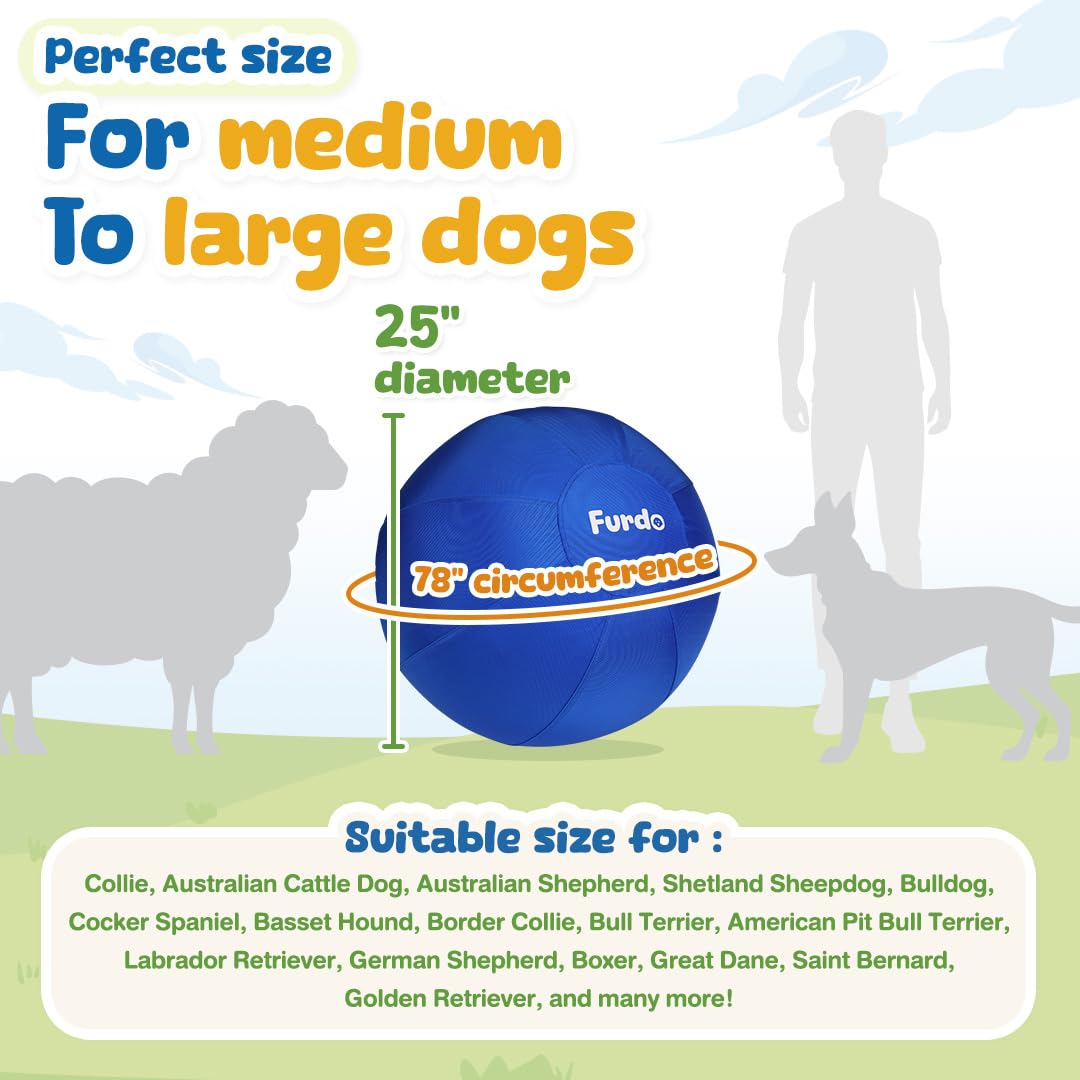 25" Herding Ball for Dogs L356851