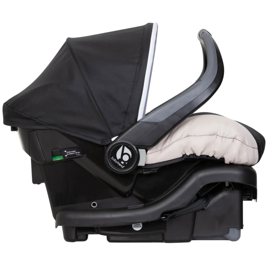 Khaki 3 Pc Double Stroller & 2 Car Seats N47776