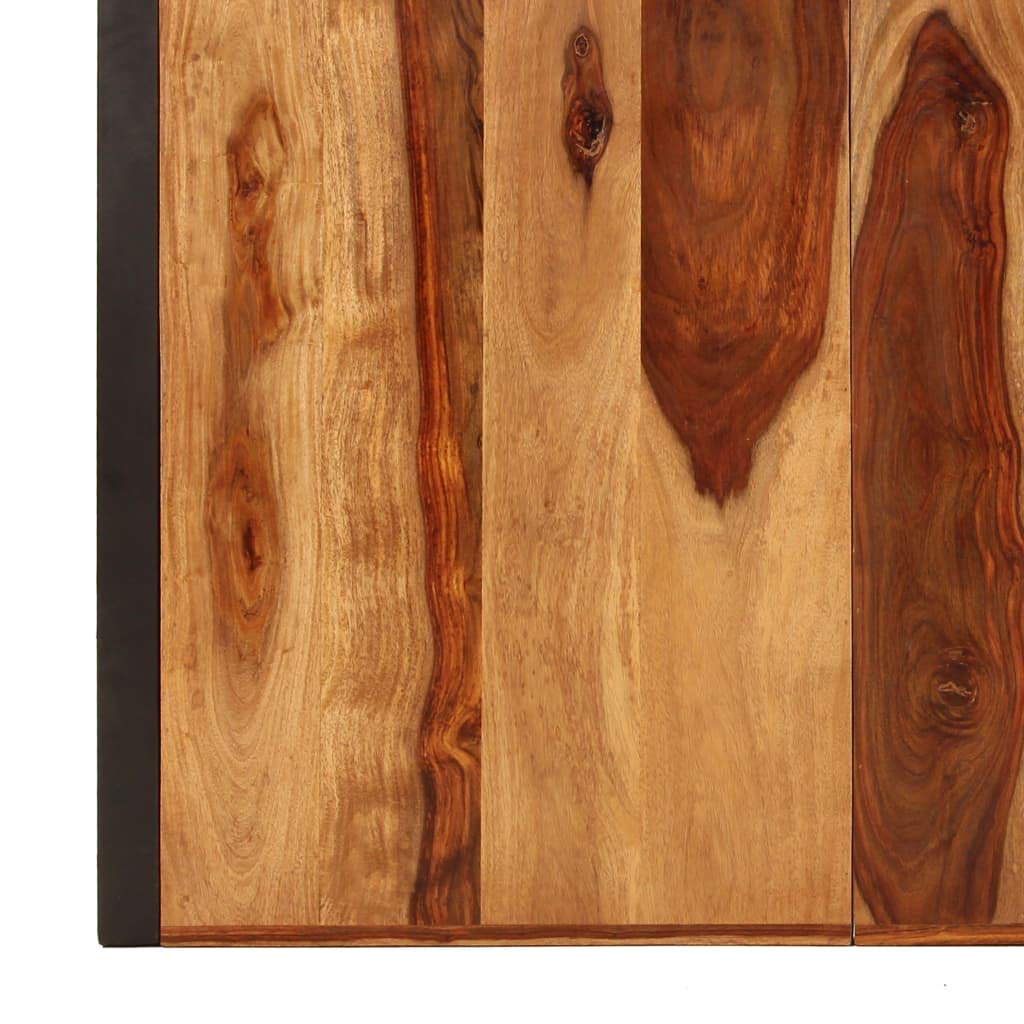 Square 70.9"x35.4"x29.5" Solid Sheesham Wood Dining Table P9393