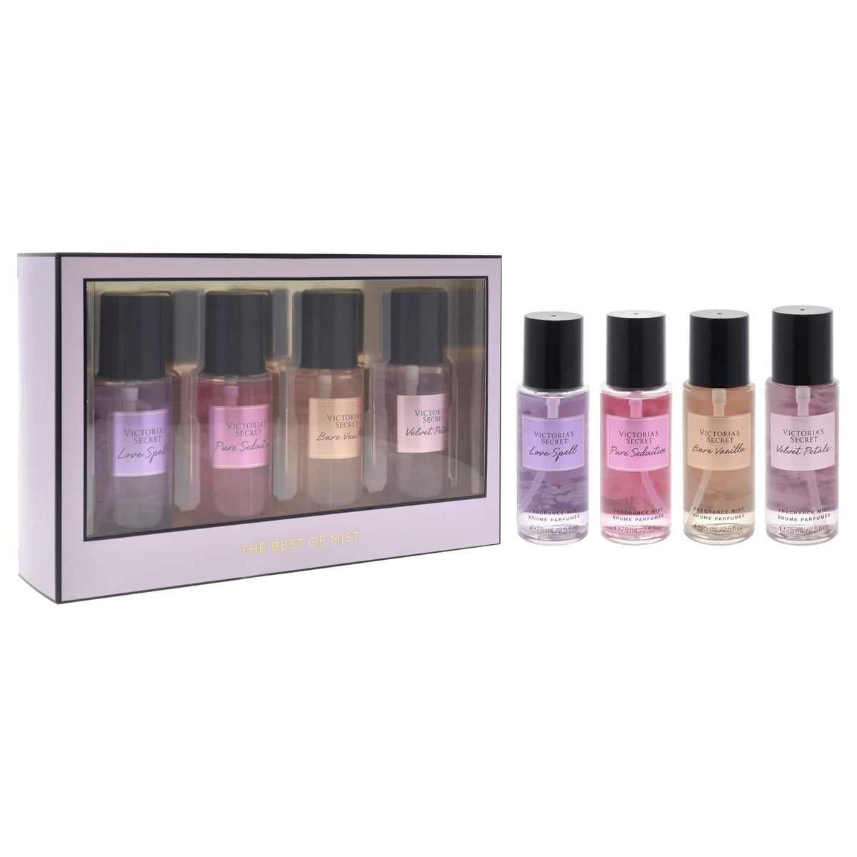 4 Pc Fragrance Mist Set V879