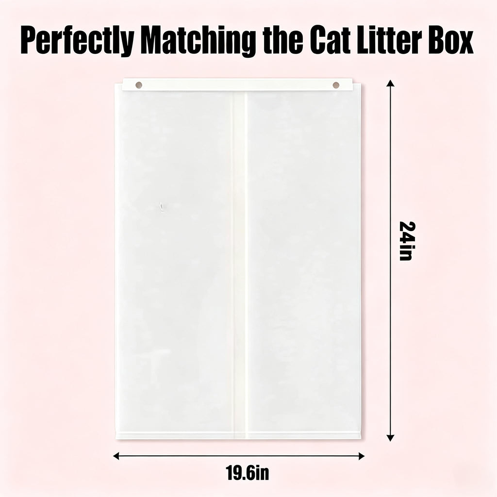 100 Pcs Cat Litter Box Liners U41460