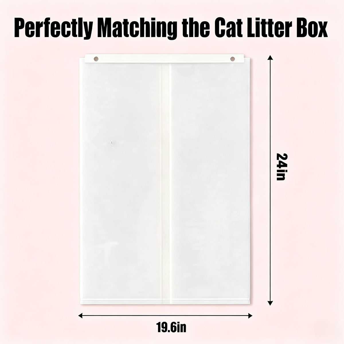 100 Pcs Cat Litter Box Liners U41460