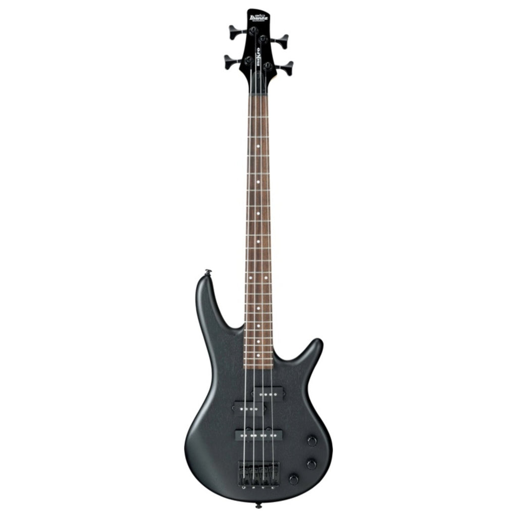 Weathered Black Electric Bass Guitar F1649