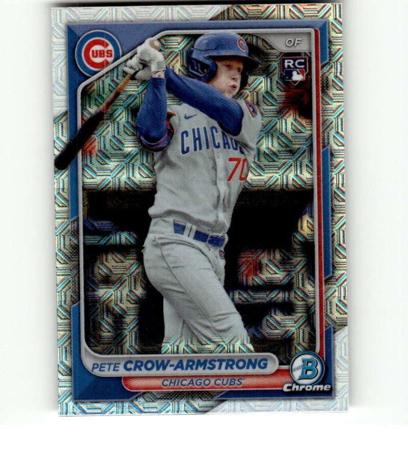 2024 Bowman Chrome Mega Box Mojo Refractor Baseball Trading Card L2099
