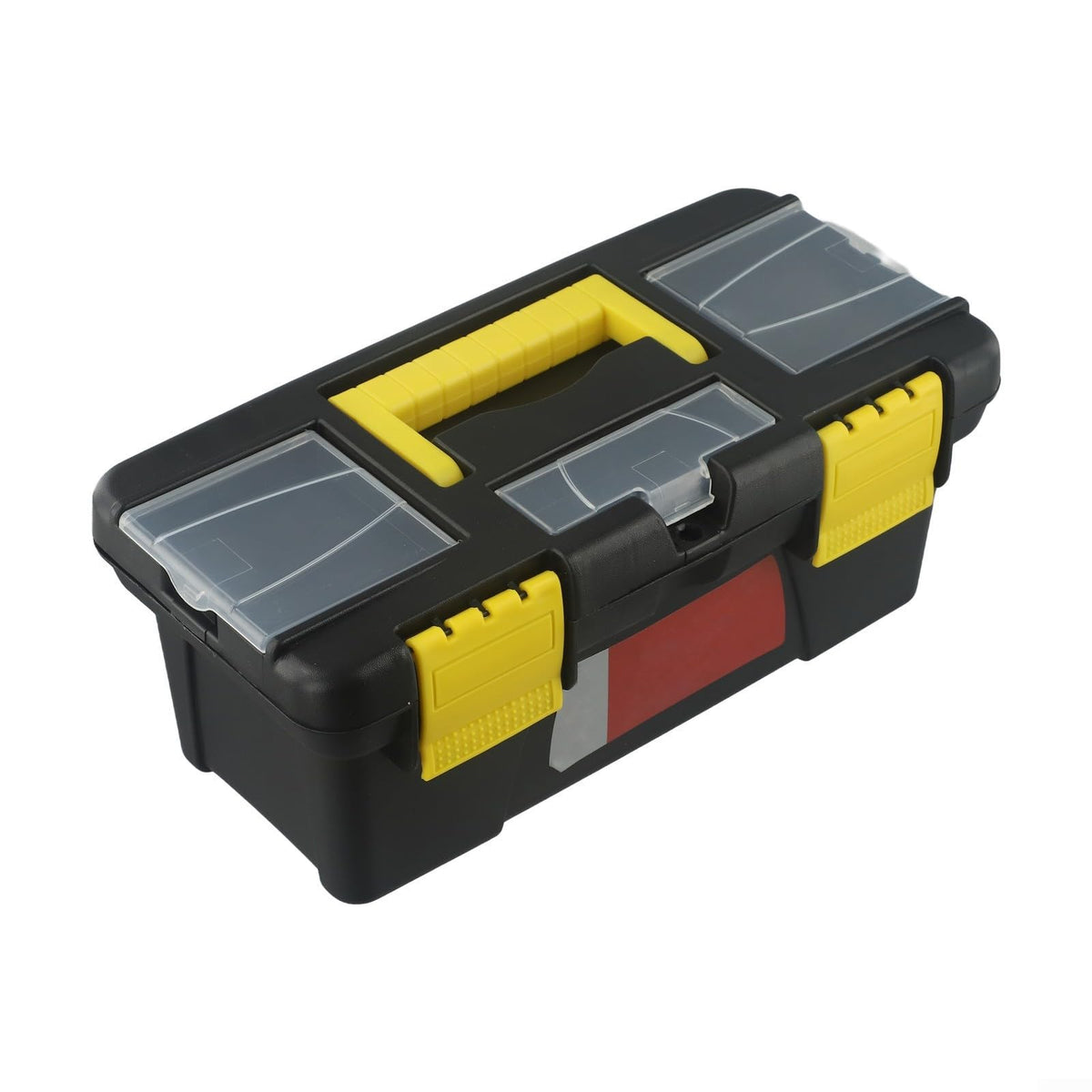 10 Inch Two-Layer Plastic Toolbox with Metal Hinges and Latching Lid Y4479