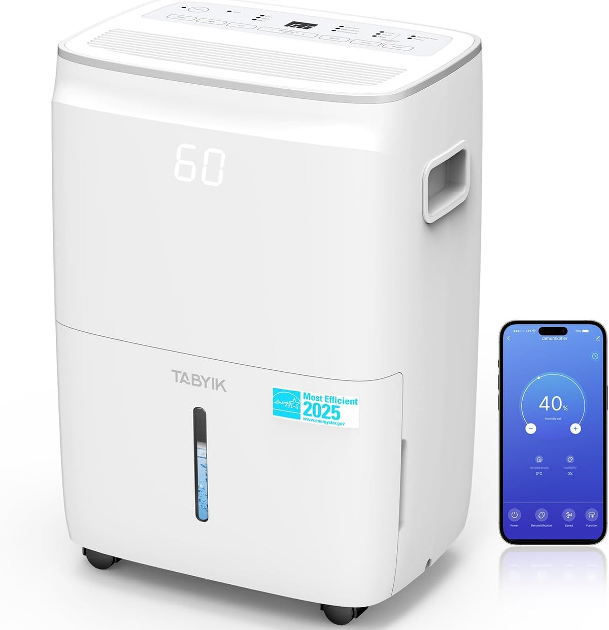 80 Pint Smart WiFi Dehumidifier B91694
