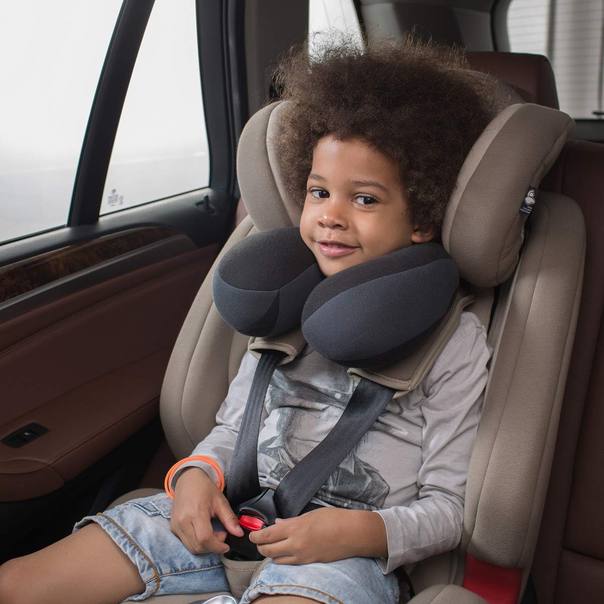 Kids Travel Neck Pillow Black P565