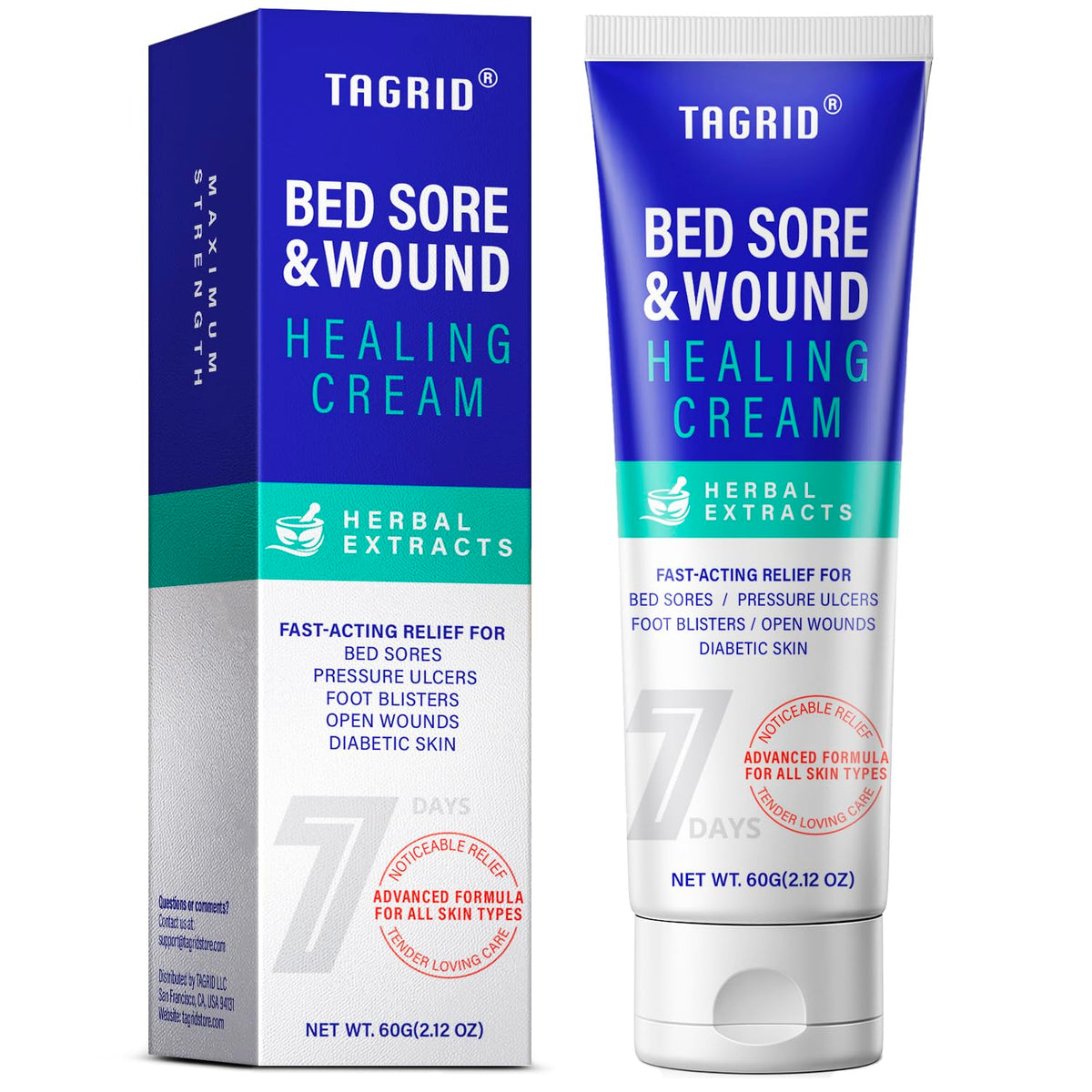 Pressure Sore Treatment Cream 2.12 oz B64666