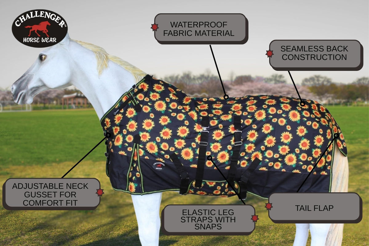 1200D Waterproof Horse Blanket X473193