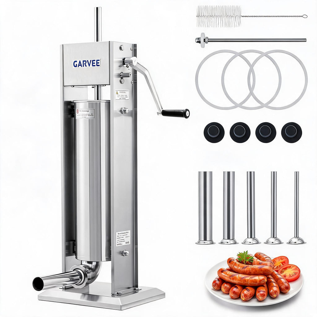 304 Stainless Steel Manual Vertical Sausage Stuffer C52159