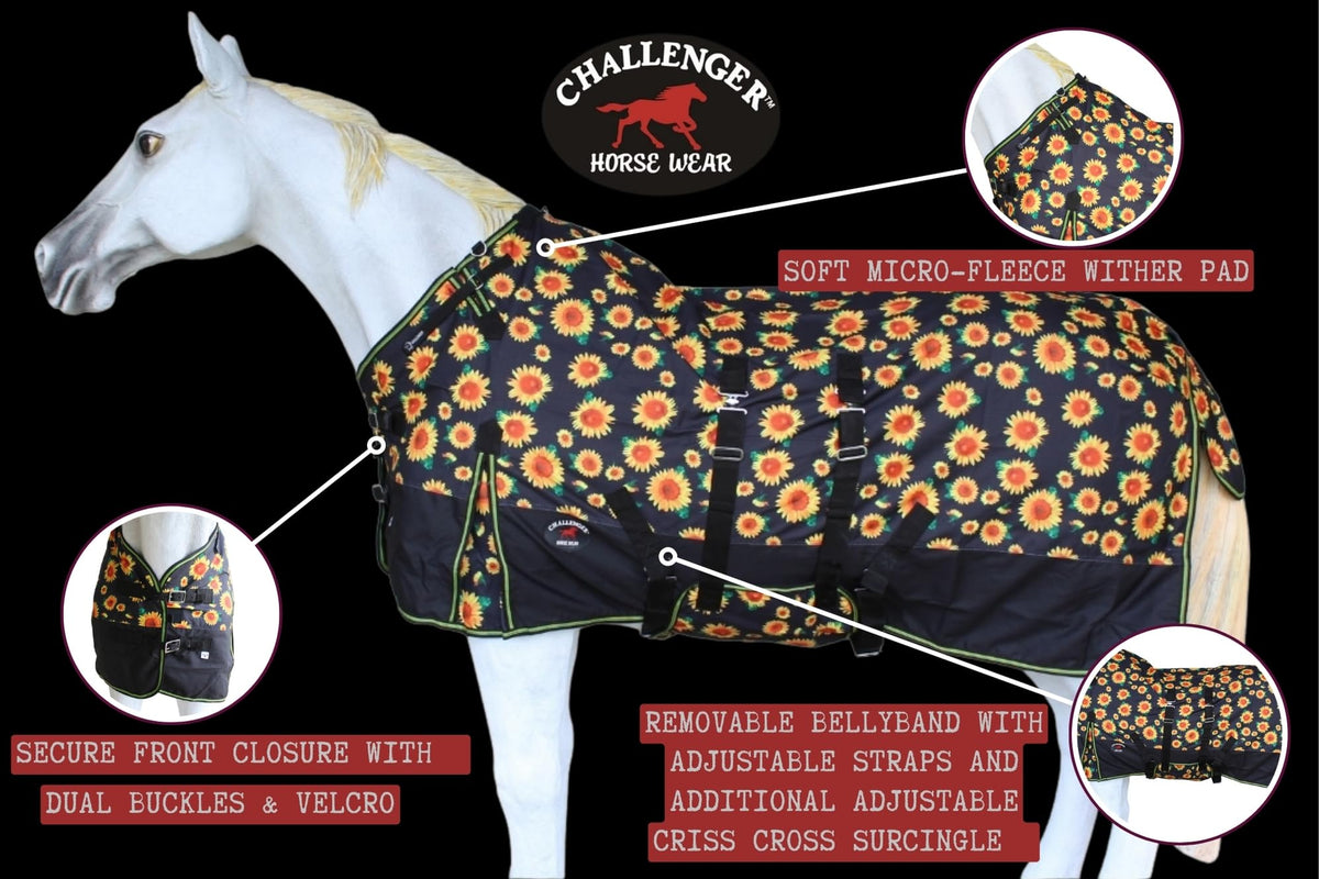 1200D Waterproof Horse Blanket X473193