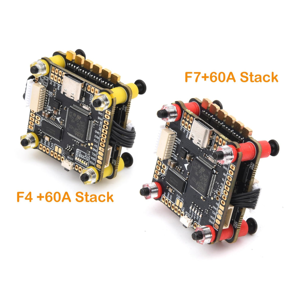 F405 F722 Flight Controller Stack 60A ESC 3-6S B53630