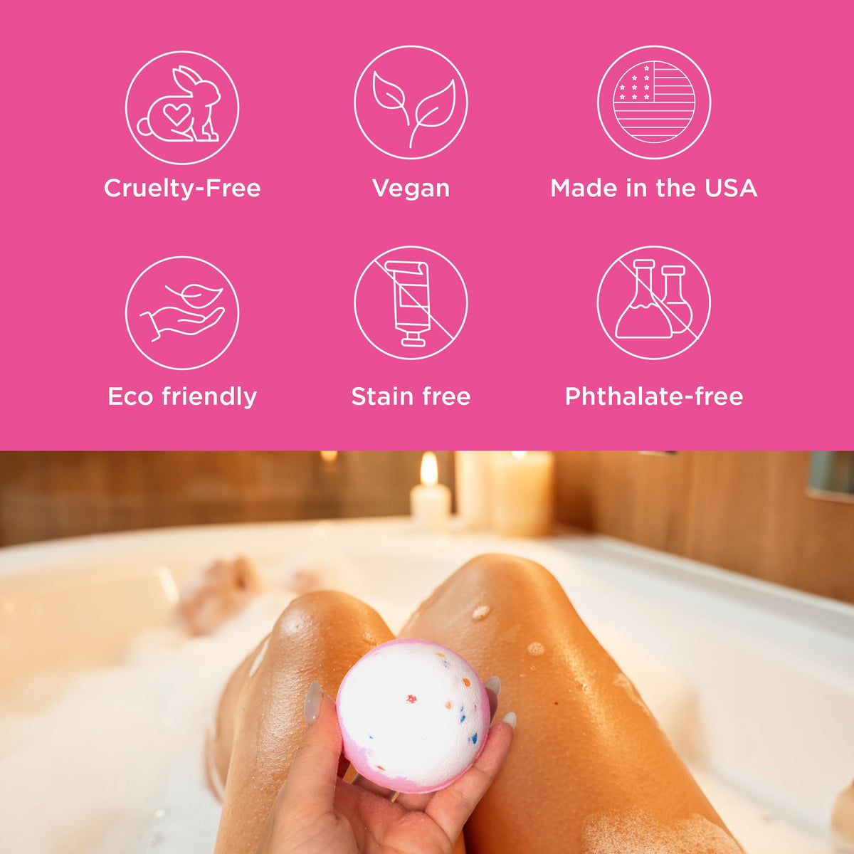 Birthday Cake Bath Bombs 1 Pack O821335