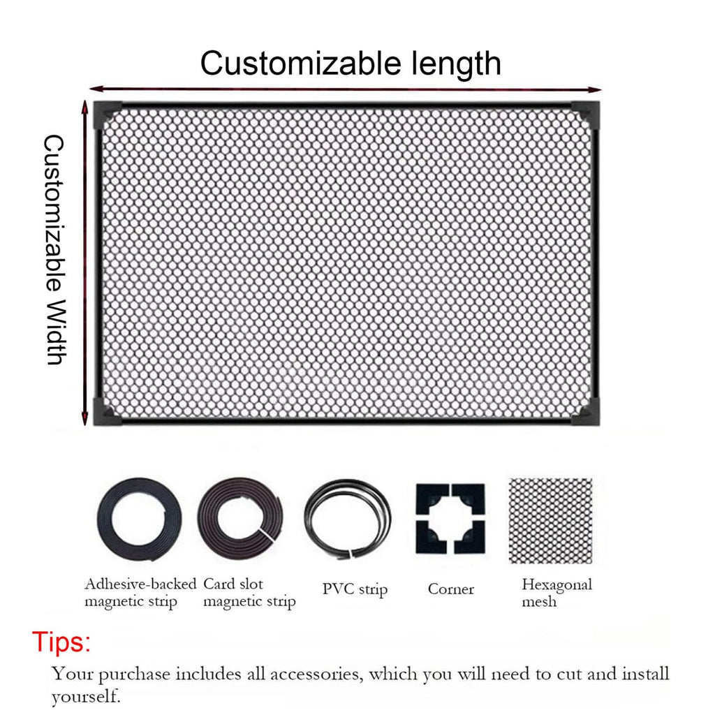 Magnetic Fish Tank Lid Cuttable Aquarium Top Cover A80029