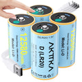 4 Pack Rechargeable D Batteries 1.5V Lithium W51885