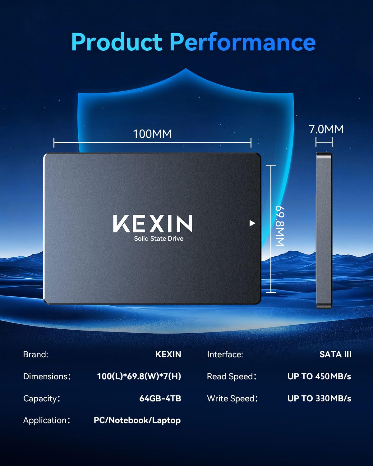 128GB SATA III 2.5-inch Internal SSD C712344